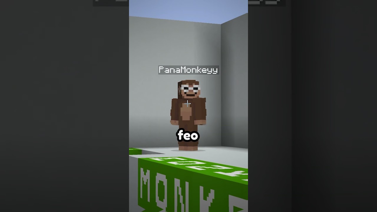 MONKEY ES EL MAS GUAPO😳🔥 mentira gente uwu  #minecraft #zuuroblox #zuuminecraft