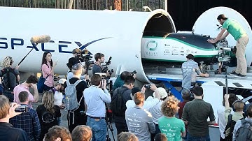 German students win SpaceX Hyperloop Pod Competition in US