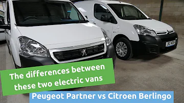 Is Peugeot Partner same as Citroen Berlingo?