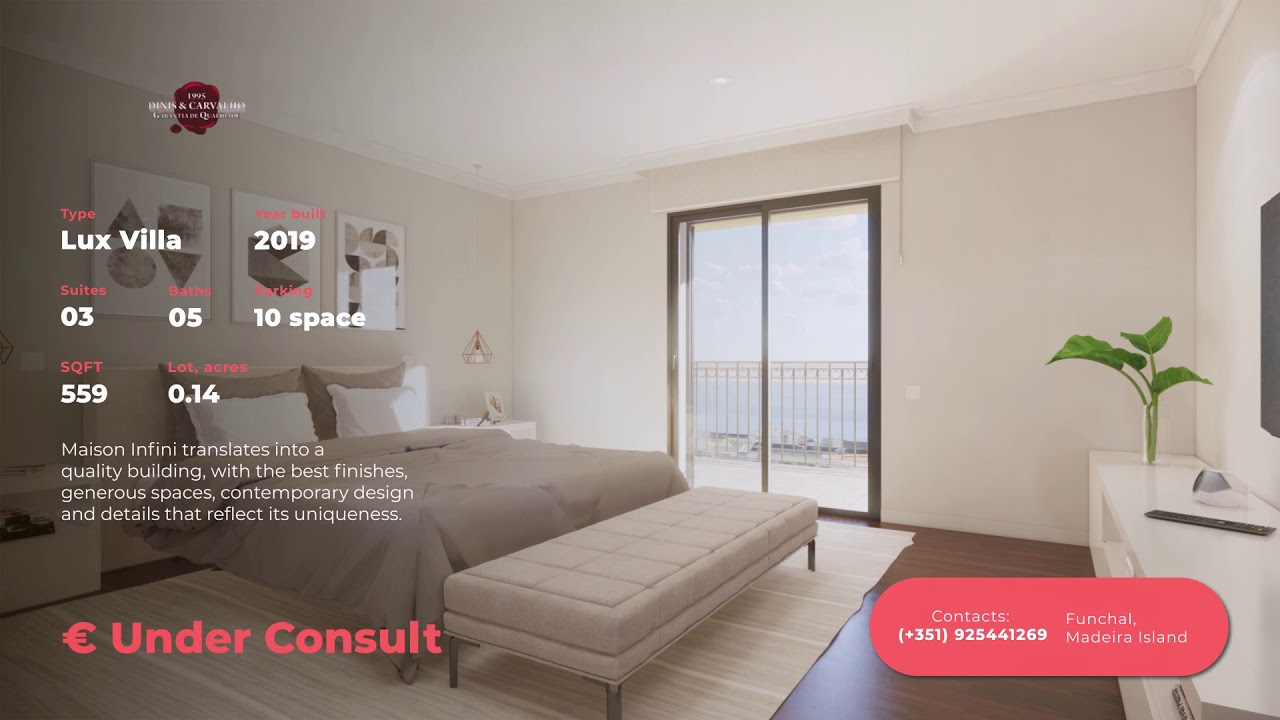 Madeira Island Luxury Villa | Maison Infini | Funchal | Owner Sale