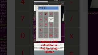 Making a Calculator using Python #ros #code #Python #coding #tutorial