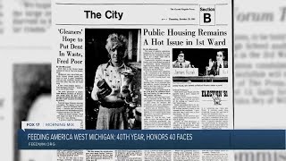 Feeding America West Michigan celebrates 40th anniversary with 40 Years 40 Faces story series
