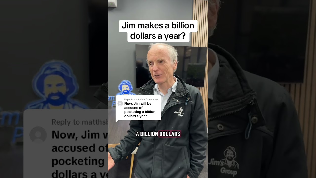 How much does Jim make? #jimsgroup #franchise #billionaire #billion #entrepreneur