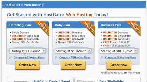 how to buy hostgator hosting