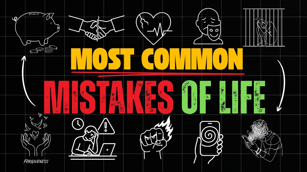 100 Most common mistakes in Life to fall asleep to. - YouTube