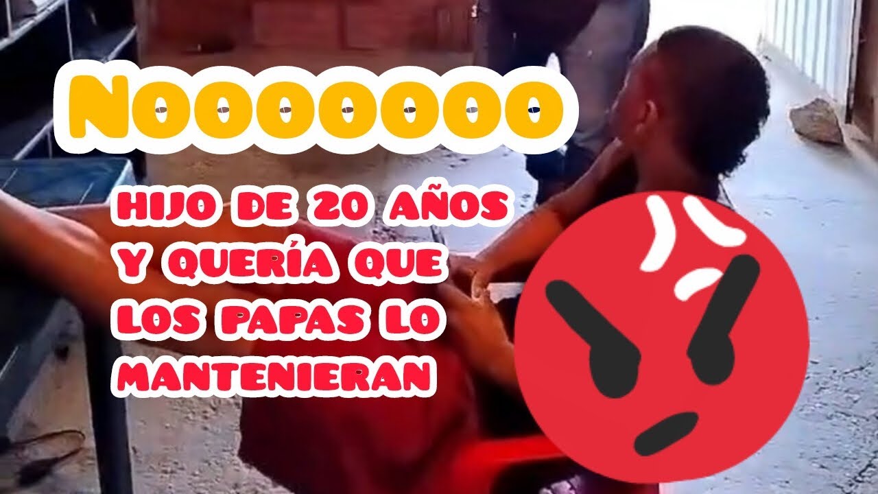 LA MAMÁ ALCAHUETA DE UN HIJO VAGO Y MANTENIDO