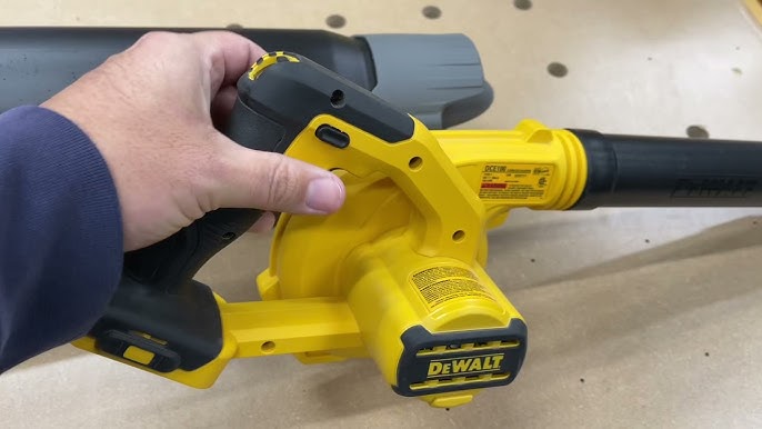 DEWALT DCE100B 20V Handheld Leaf Blower - Yellow for sale online