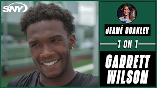 Garrett Wilson on the state of the Jets offense, what Aaron Rodgers makes easier for him | SNY