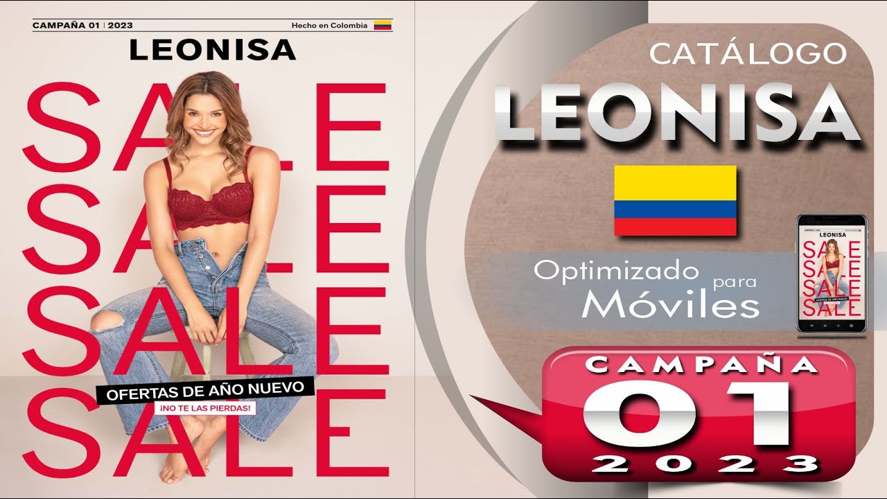 Catálogo LEONISA Campaña 1 2023 COLOMBIA YouTube
