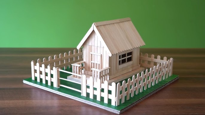 DIY Two-Story Popsicle Stick Apartment Tutorial (For Dwarf