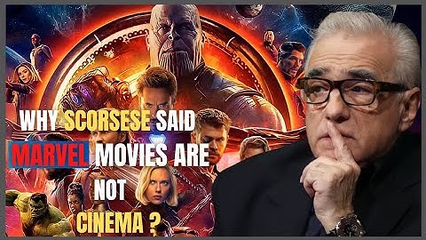 Why Martin Scorsese said Marvel Films are not cinema.|Hindi|