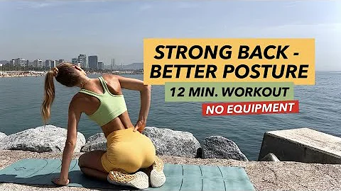 12 MIN BACK WORKOUT AT HOME / Strengthen Your back...
