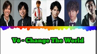 V6 - Change The World [Opening Inuyasha] (Color Coded Lyrics) Terjemahan Indonesia