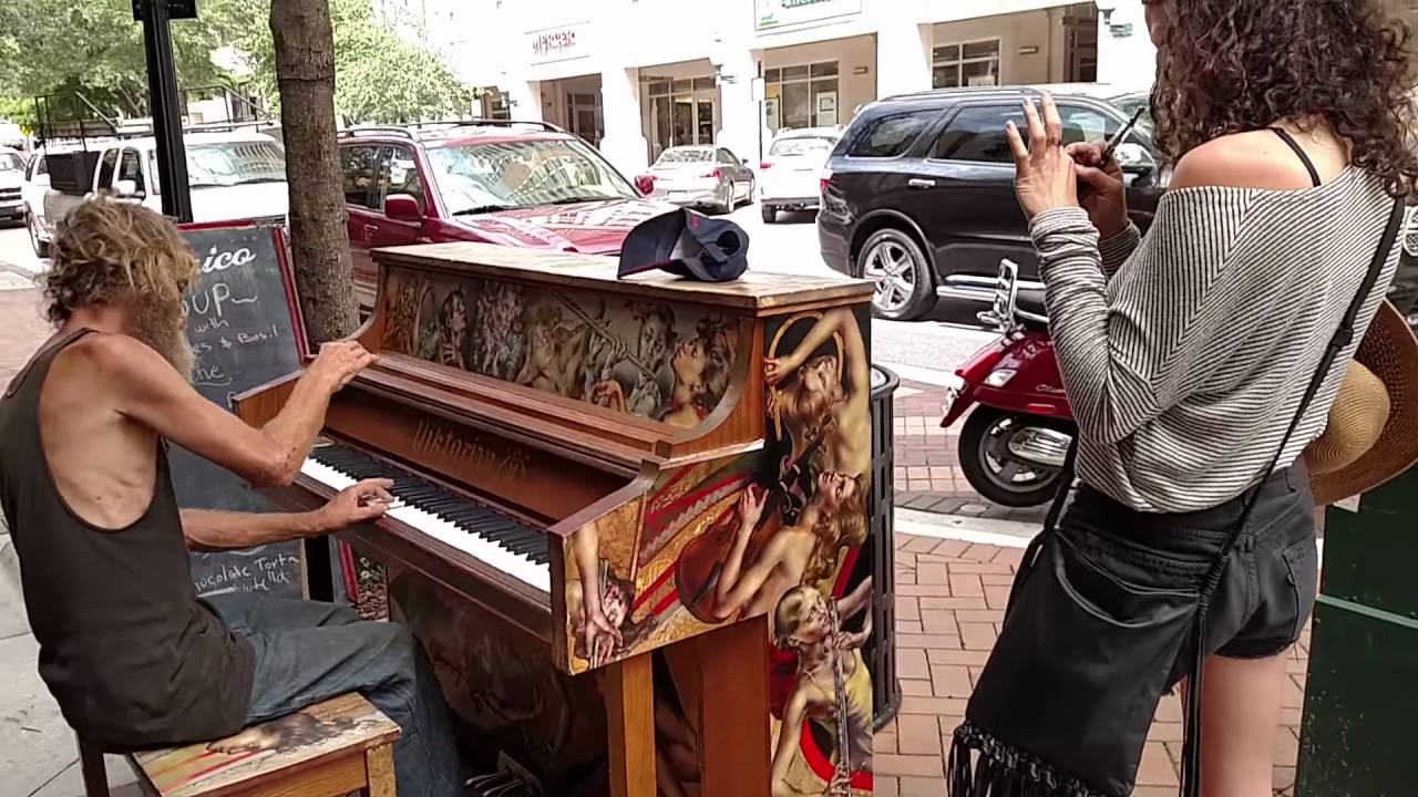 Homeless Man Plays Piano Beautifully YouTube