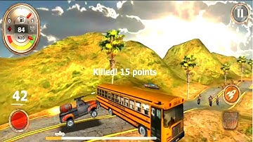 Zombie Derby: Max Level Nitro & Gun Redneck Car #1