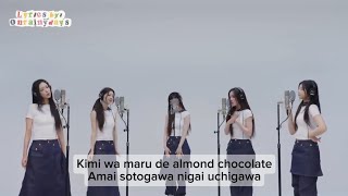 [Video+Lyric] ILLIT - Almond Chocolate (Acoustic - Japan ver.) #illit #almondchocolate #lyrics 