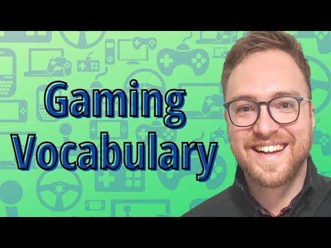 Gaming Words Vocabulary l Learn English about Video Games Words l Let&rsquo;s Game!