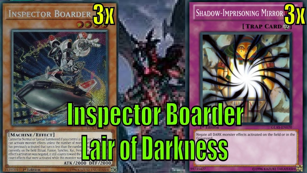 [YgoPro] Lair Of Darkness Inspector Boarder Stun Deck Replays April 2018