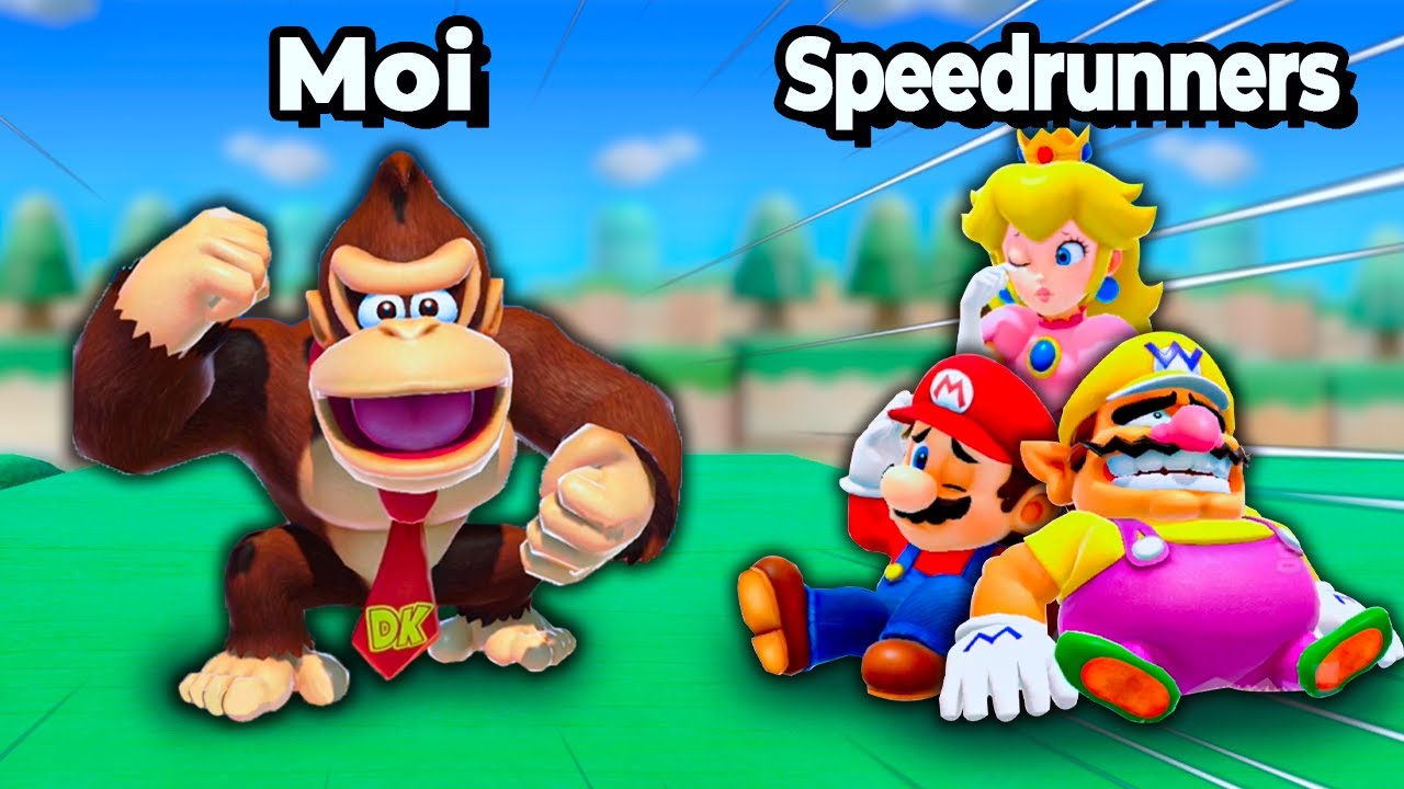 Je défie 3 speedrunners sur Mario Party Jamboree !