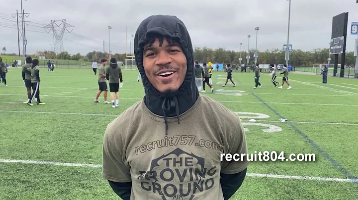 Radford RB/DB P.J. Prioleau at the Proving Ground ...