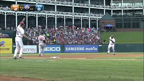 2011/07/04 Recap: BAL 4, TEX 13