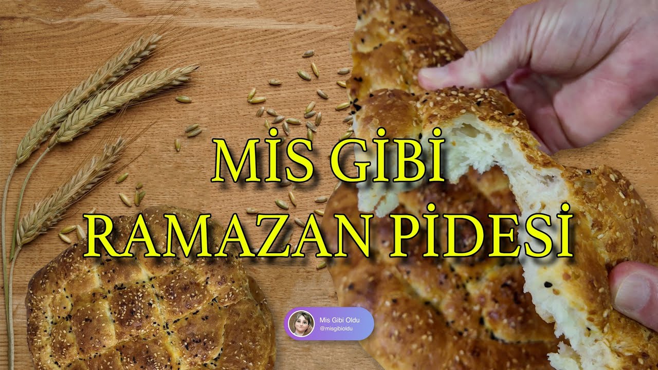 Mis Gibi Ramazan Pidesi Nasıl yapılır #yemek #yemektarifi #yemektarifleri #pidetarifi #ramazan