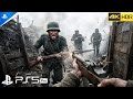 (PS5) Brutal WWII Ambush on Enemy Forces… No Escape | Ultra Realistic Gameplay 4K60FPS Call of Duty