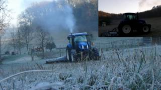 Tractor Cold start New Holland TS100A HD Diesel