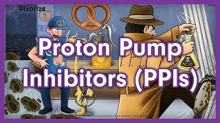 Proton Pump Inhibitors Mnemonic for Nursing Pharmacology (NCLEX)