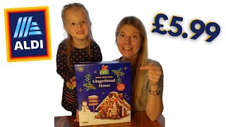 ALDI BYO Gingerbread house is a BARGAIN! UK
