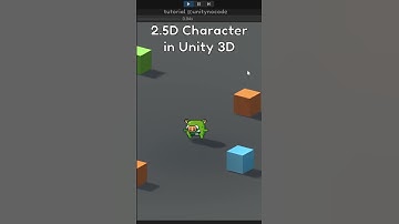 make 2.5D game couple minutes in Unity with no code ? #gamedev #unity #unitynocode