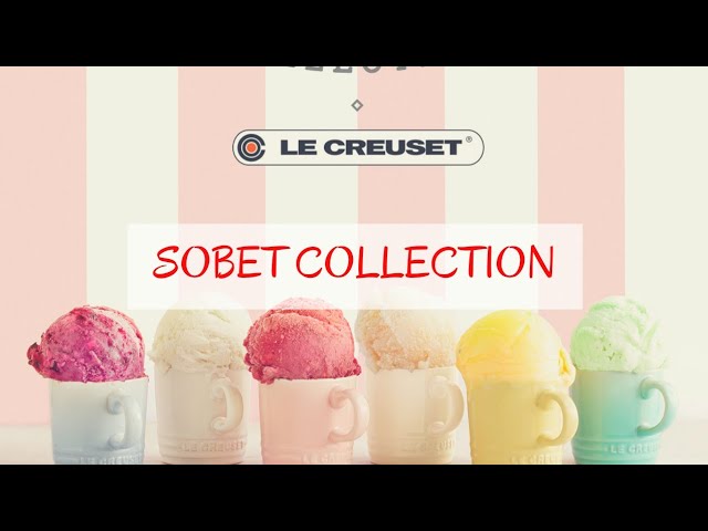 Le creuset sorbet collection - YouTube