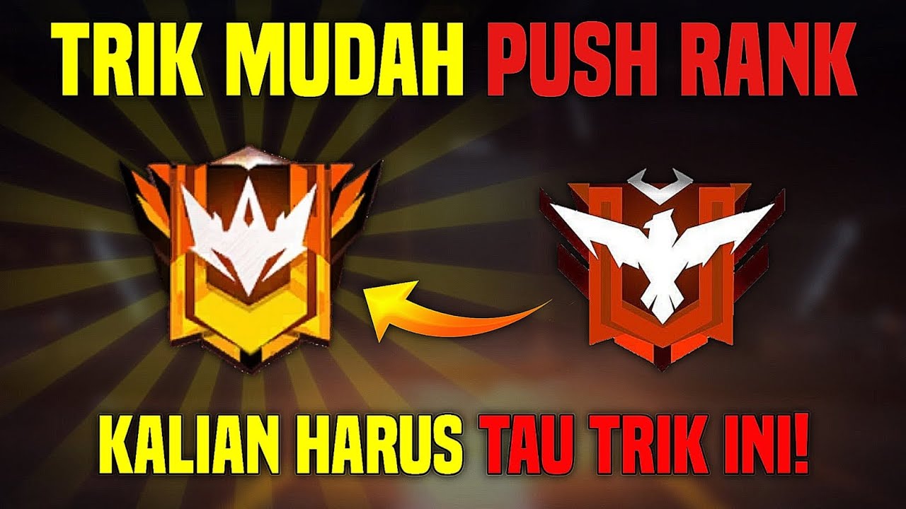 TRIK PUSH RANK KE MASTER KUNING! TIPS DAN TRIK FREE FIRE! - YouTube