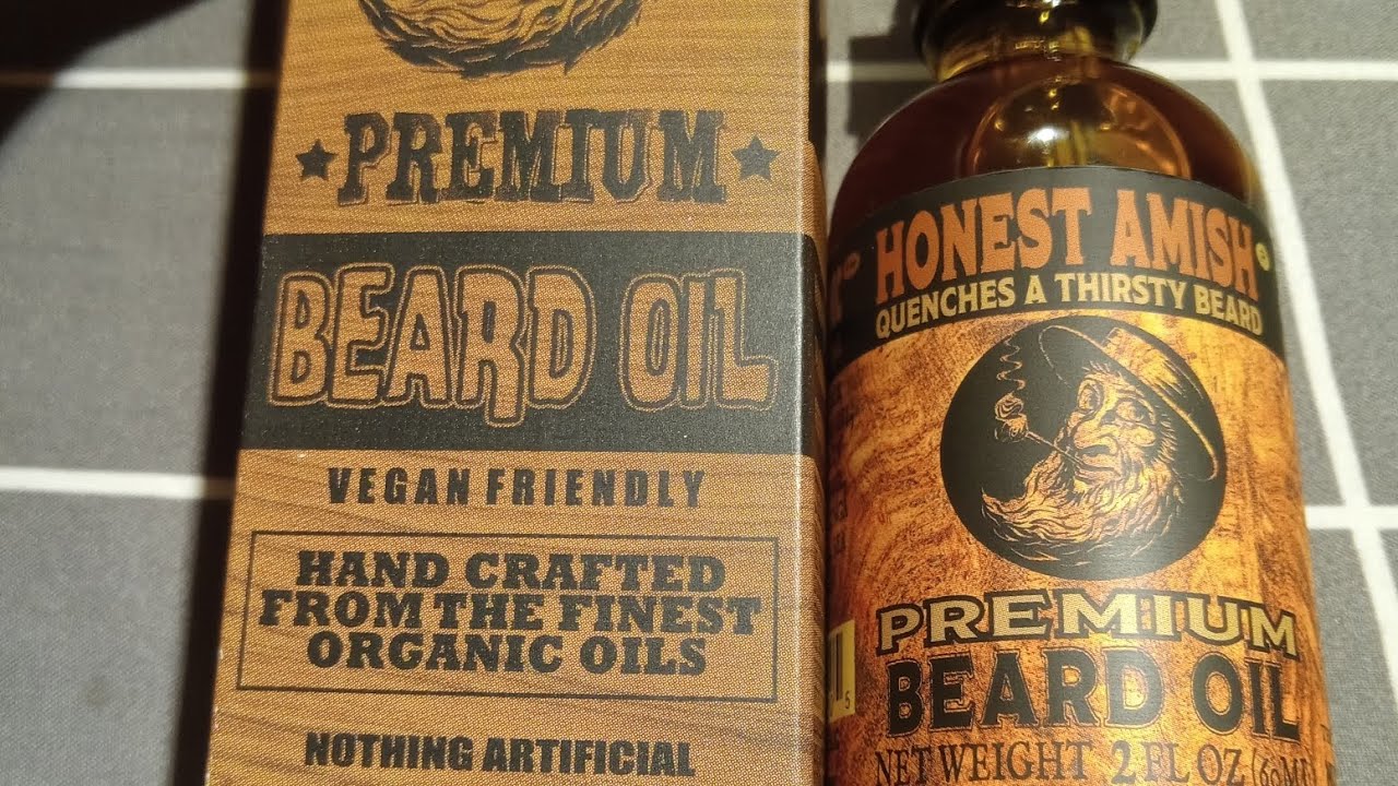 Масло для бороды премиум-класса от Honest Amish