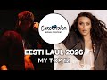 🇪🇪 Eesti Laul 2026 - My Top 12 (Estonia Eurovision 2026)