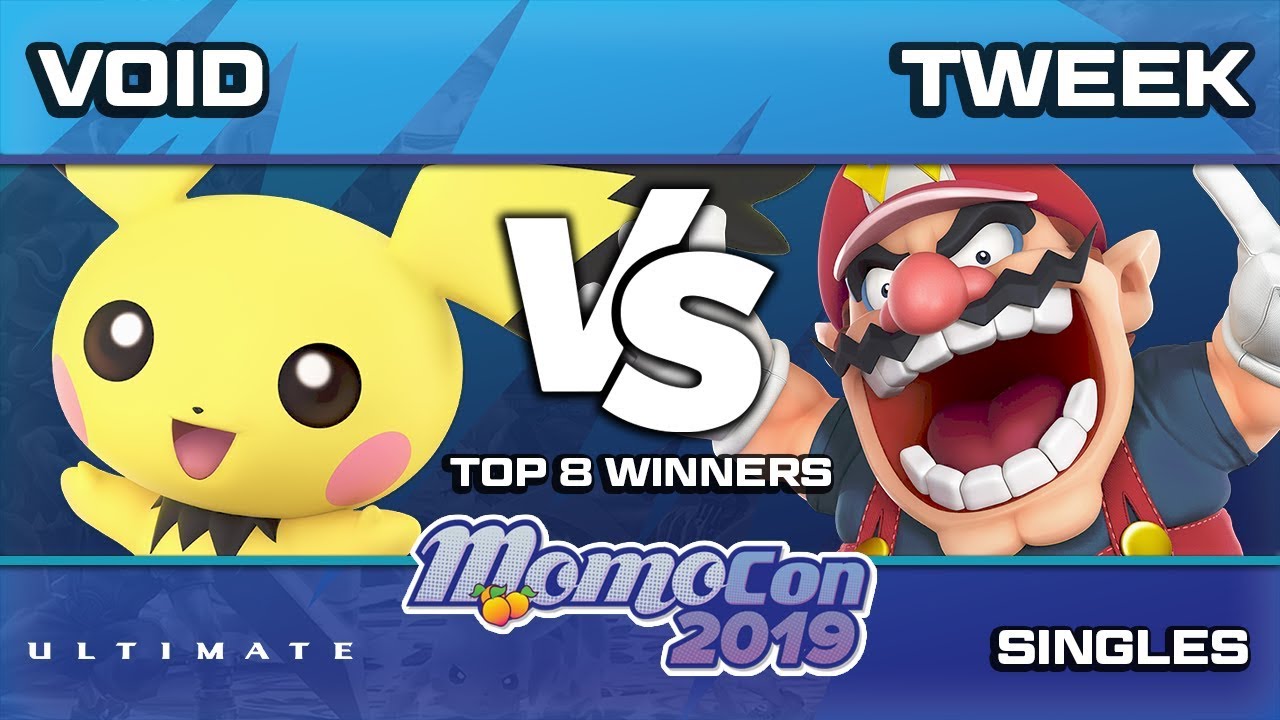 Momocon 2019 SSBU - CLG | Void  (Pichu) vs. TSM | Tweek (Wario) Ultimate Top 8 Winners