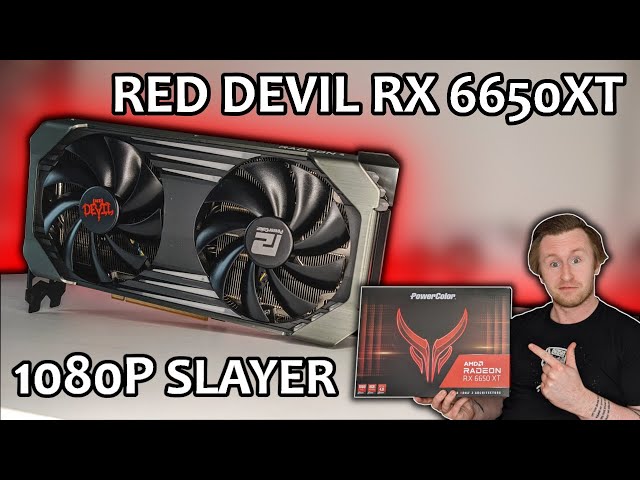 Red Devil AMD Radeon™ RX 6650 XT 8GB GDDR6 - PowerColor