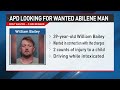 $1,000 reward for tips leading to arrest of wanted Abilene man