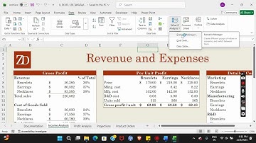 Illustrated Excel 365 | Module 12: SAM Project B | Zarco Designs #illustratedexcel