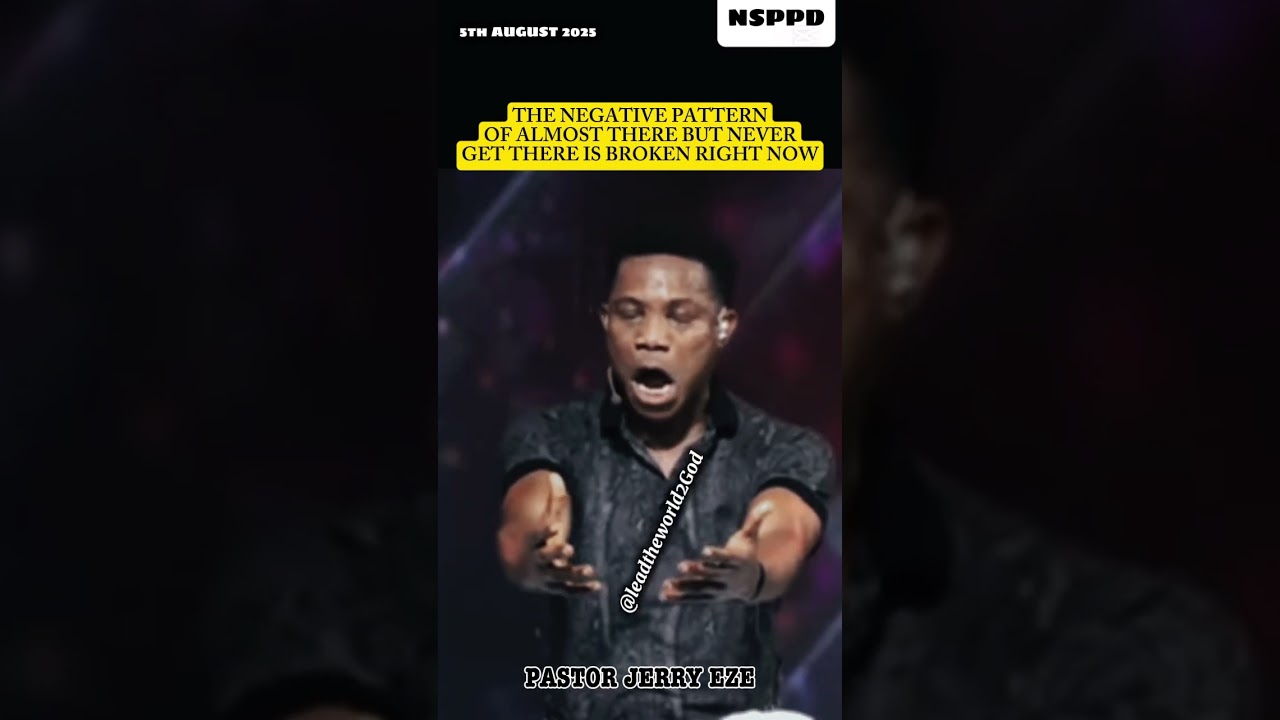 The Negative Pattern of almost there but never there is broken | Pastor Jerry Eze 