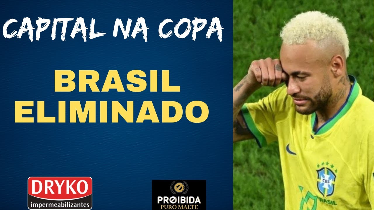 BRASIL ELIMINADO DA COPA 2022, AO VIVO