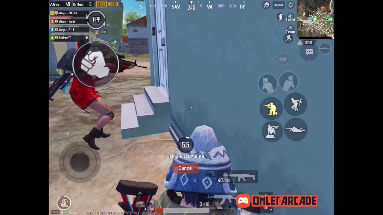 How to kill enemy camping in squad house with car blocked the entrance 😎