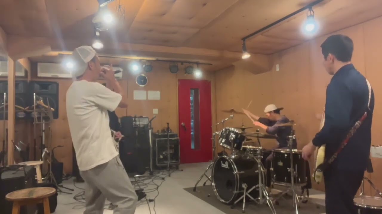 10年ぶりのスタジオリハ　