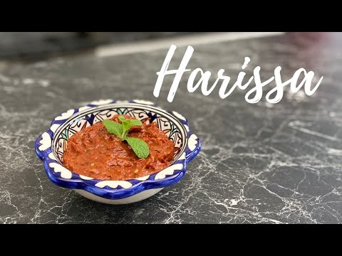 Easy Homemade Harissa / الهريسة