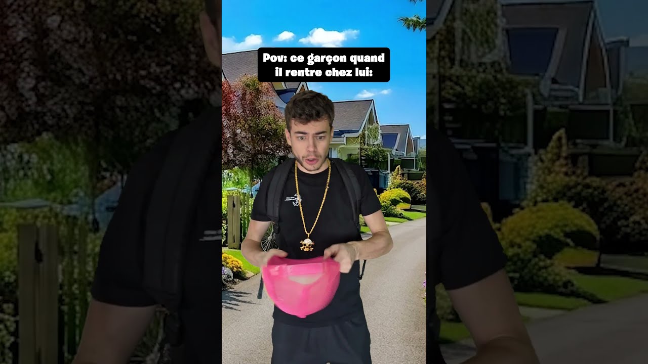Quand il rentre chez lui 😂