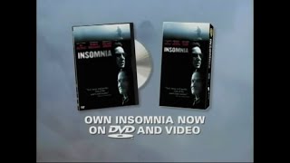 Insomnia (2002) Dvd/Vhs Promo