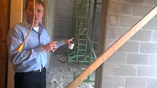 Hotel Construction Corridor and Stairwell
