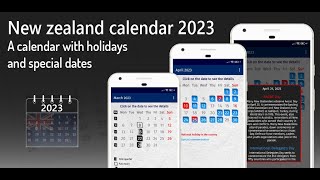 New zealand calendar 2023 screenshot 1