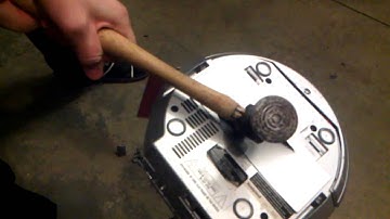 Destroying Coby CD player