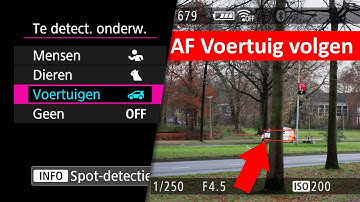 EOS Extra | Autofocus (AF) Voertuig volgen | o.a. EOS R6/R5 (Dutch)